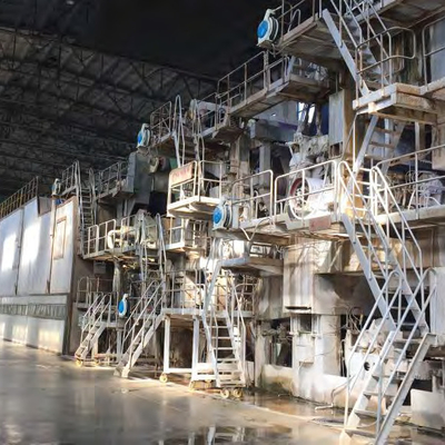 3200mm Three Wire Paper Making Machine 400m/Min Kraft Paper Bag Packaging