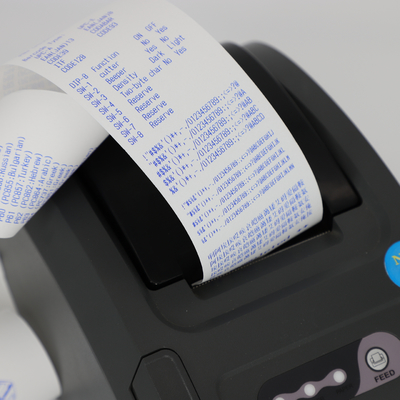 100% Virgin Wood Pulp Jumbo Thermal Paper Rolls For ATM/POS ROLL