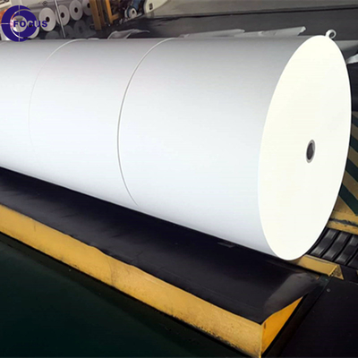 100% Virgin Wood Pulp Black Image Thermal Paper Maximum Smoothness Good Evenness