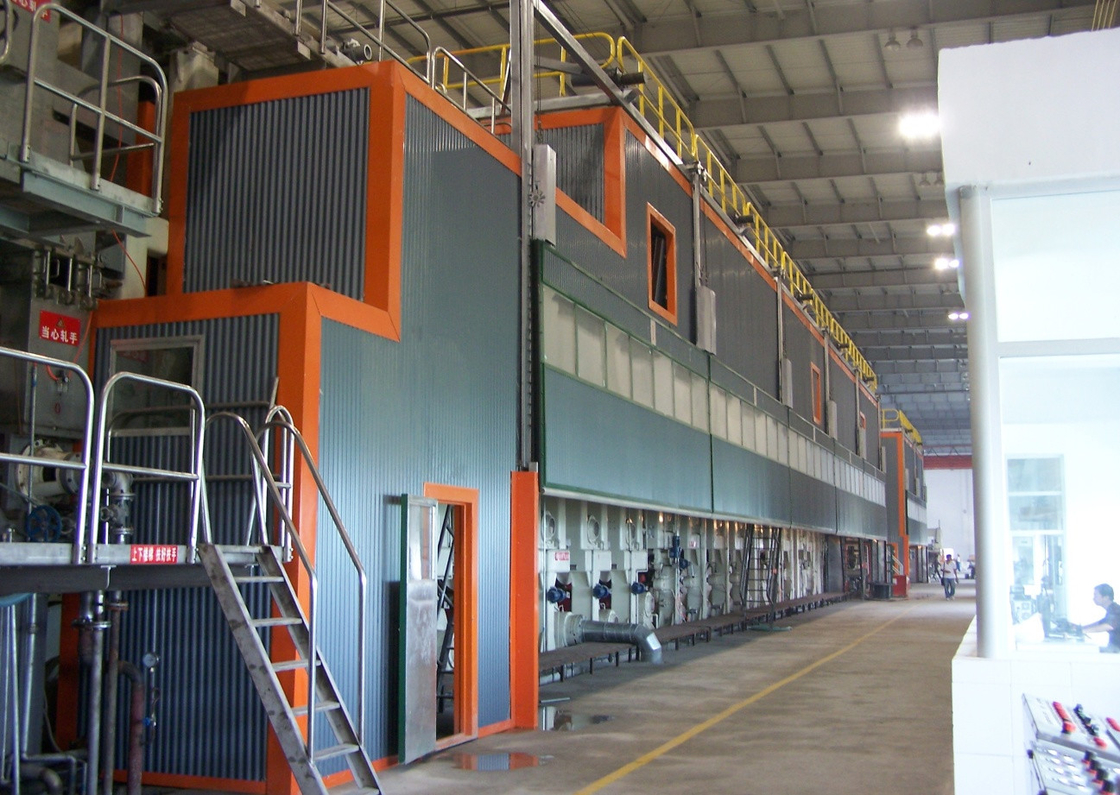 3200mm Triplex Wire Paper Making Equipment 180gsm Cylinder Mould Paper Machine