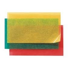 58gsm 60gsm Glassine Paper Blue Release 0.046mm White/ Yellow/ Blue Self Adhesive