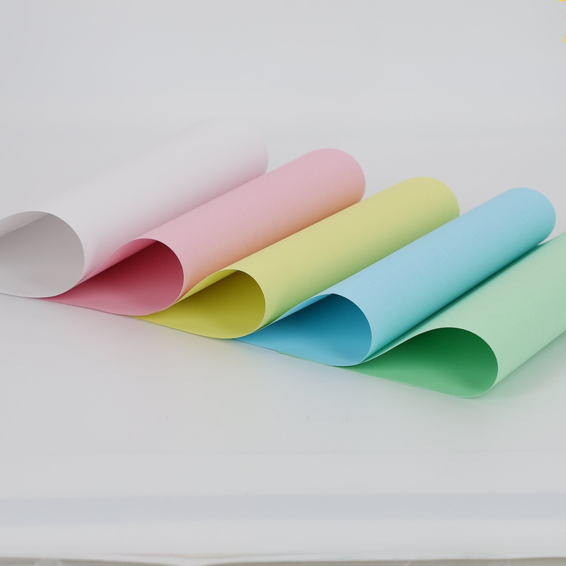 100% Virgin Wood Pulp Smooth Invoice Receipt 5 Plys Carbonless Paper A GRADE