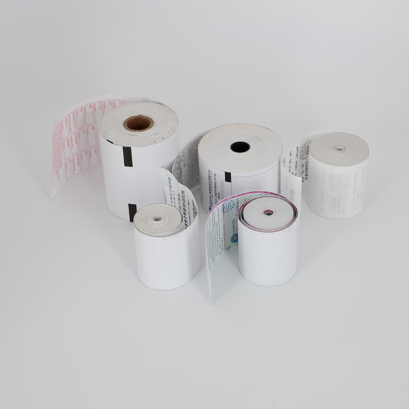 High Evenness Black Blue Image Thermal Cash Register Rolls 48g