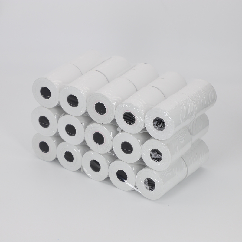 High Evenness Black Blue Image Thermal Cash Register Rolls 48g
