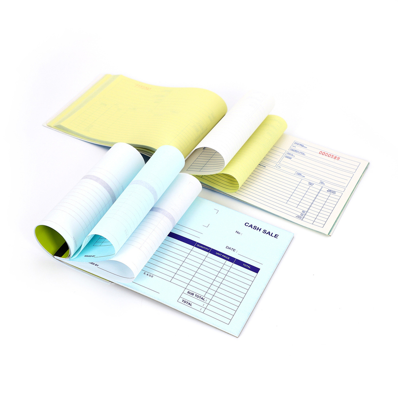 CB/CFB/CF Carbonless NCR Invoice Paper For Computer Forms