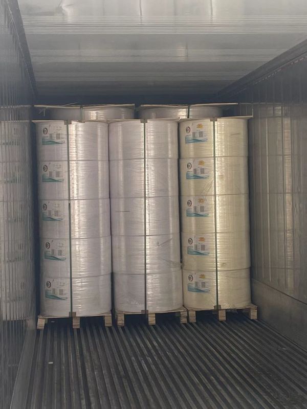 100% Wood Pulp Carbonless Copy Paper Customized Size 43*61 61*86 50/55gsm