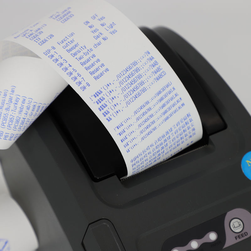 FOCUS Thermal Printer Paper / Thermal Register Rolls Image Blue And Black