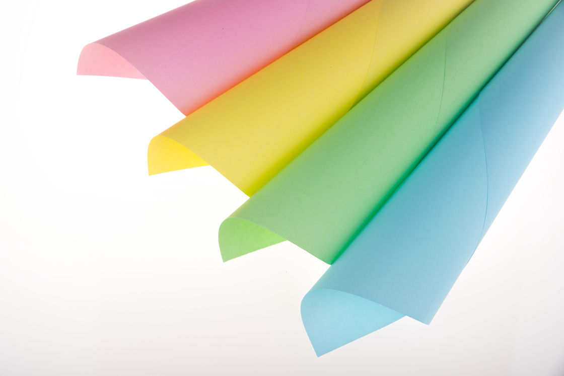 FSC A GRADE CB/CFB/CF Invoice 5 Plys Carbonless Paper For Continuous Bill