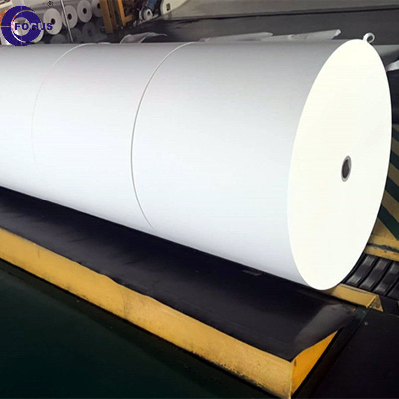 BPA Free Black Image Jumbo Thermal Paper Roll 45gsm/55gsm 810mm 1035mm For Cash Register