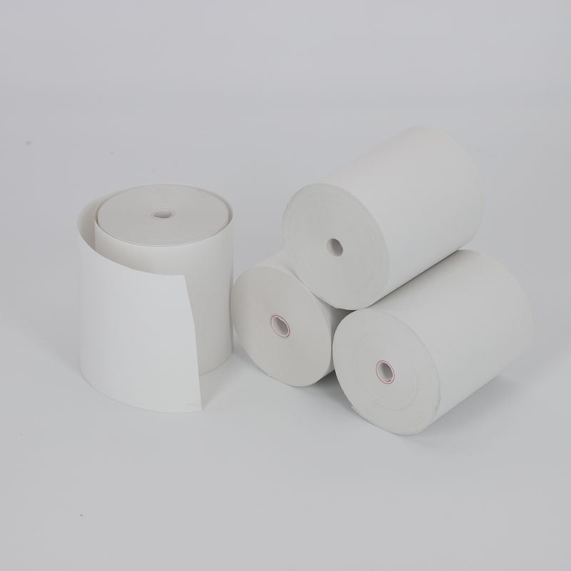 Bpa Free Virgin Wood Pulp Thermal Paper Jumbo Rolls 45g 48g 50g 55g 65g For ATM/POS