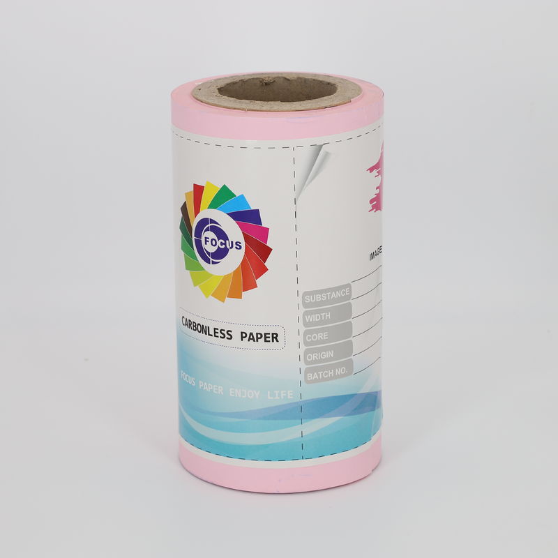55gsm CB CFB Carbonless Copy Paper Printing Auto Copy 11in 2 Part Carbonless Printer