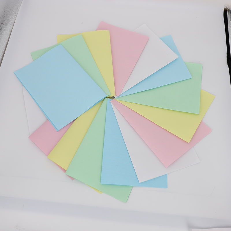 60gsm CFB CF NCR Paper For Laser Printers White Pink Yellow Carbonless Paper 65 X 100cm