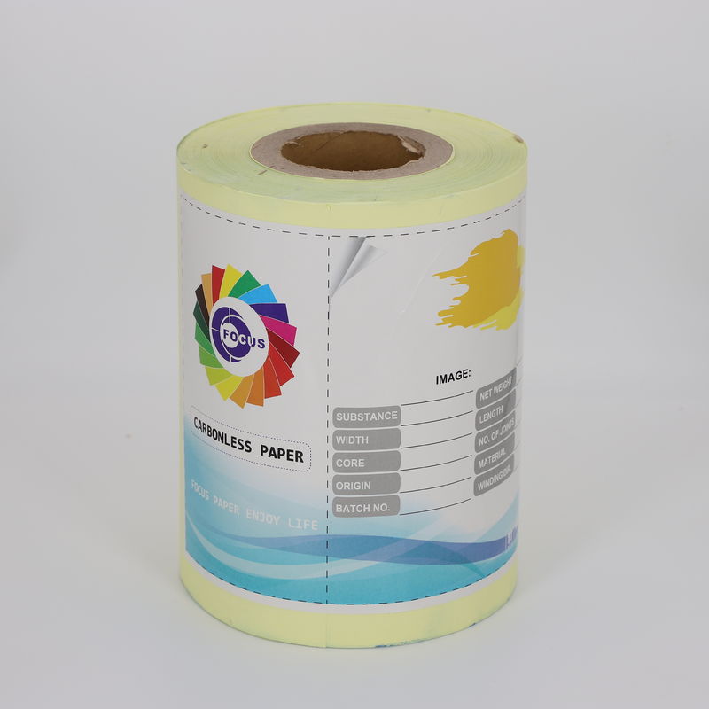 55gsm CB CFB Carbonless Copy Paper Printing Auto Copy 11in 2 Part Carbonless Printer