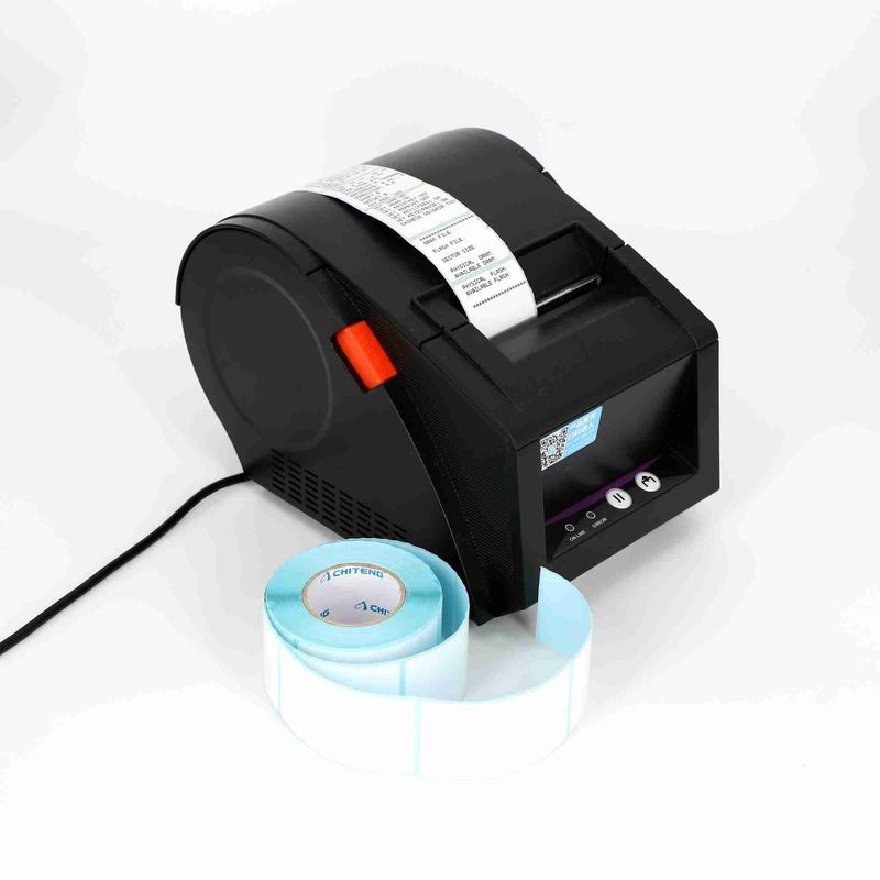 Thermal Paper Roll For Direct Thermal Printers In Retail Logistics And Healthcare Industries