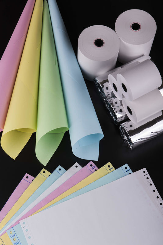 BPA Free POS Thermal Receipt Paper Roll with 5+ Years Image Life and Oil Resistant Properties