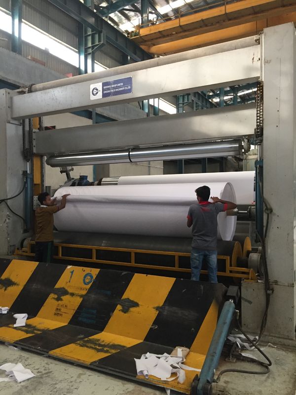 1300mm 2400mm Thermal Paper Coating Machine 250gsm Duplex Board Paper Roll Making