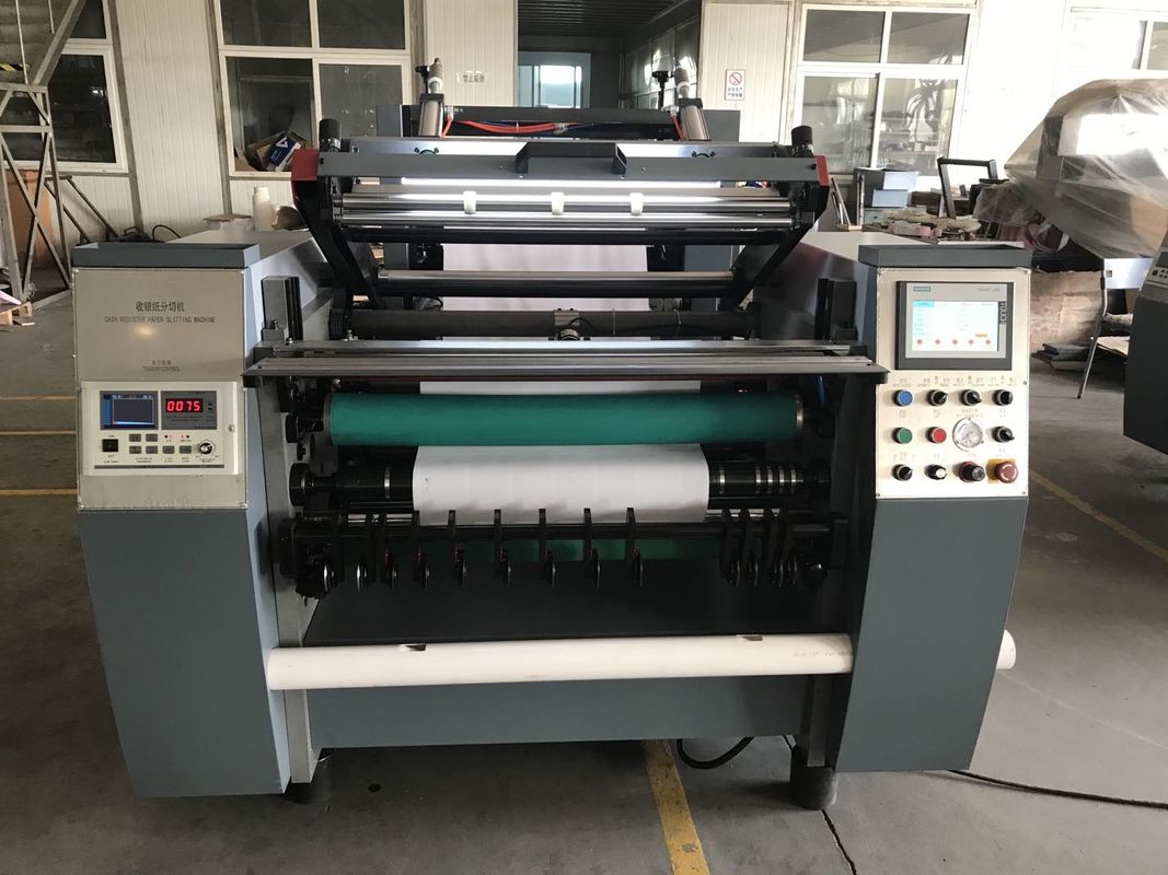 1000mm 2200W Thermal Paper Slitting Machine 400gsm Jumbo Roll Slitter Rewinder