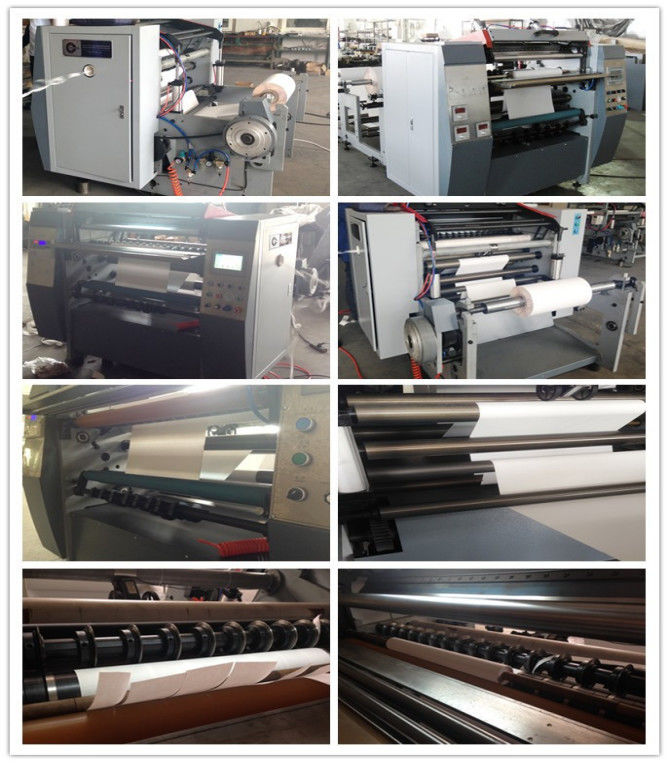 1600mm High Speed 200gsm Thermal Paper Slitting Rewinding Machine POS Paper Cutting