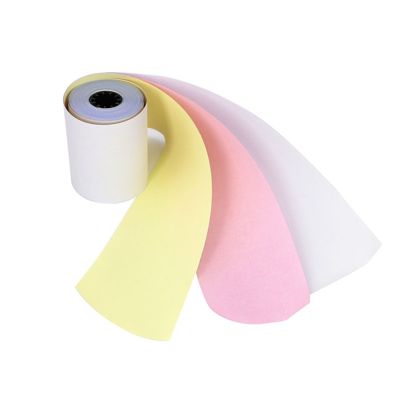 67 X 87mm Self Copy NCR Paper Multi Part Carbonless 50GSM