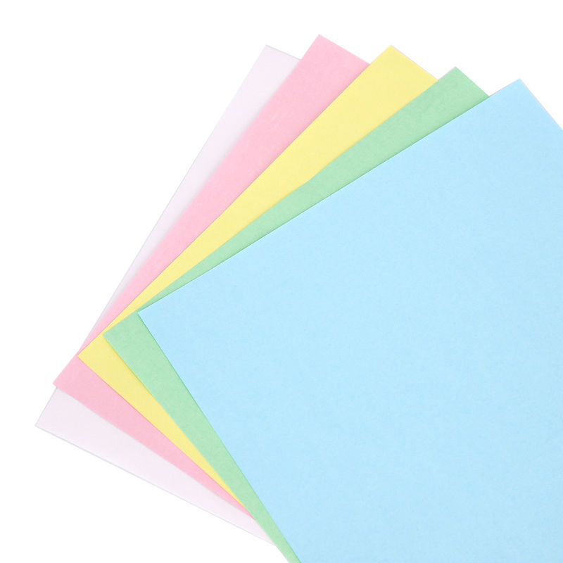 55gsm CB CFB Carbonless Copy Paper Printing Auto Copy 11in 2 Part Carbonless Printer