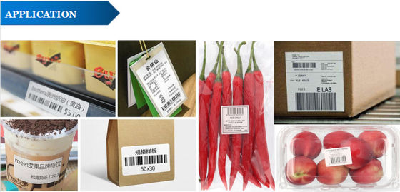 चिकनाई ≥303s ग्लासिन पेपर थर्मल लेबल पेपर रोल फॉर थर्मो लेबल/ डायरेक्ट सेल्फ-एडेसिव लेबल मेड